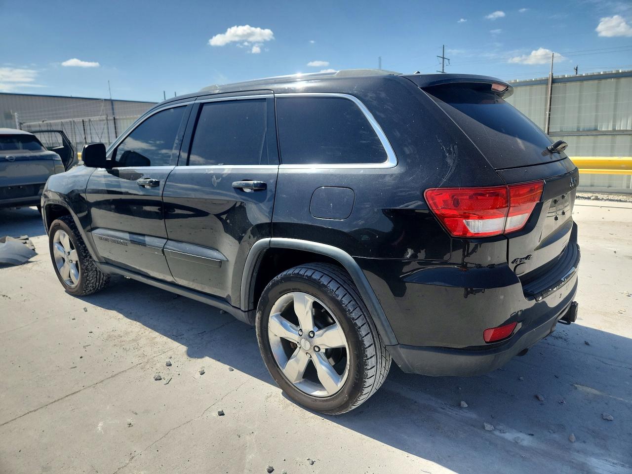 2013 Jeep Grand Cherokee Overland Black vin: 1C4RJFCTXDC560822