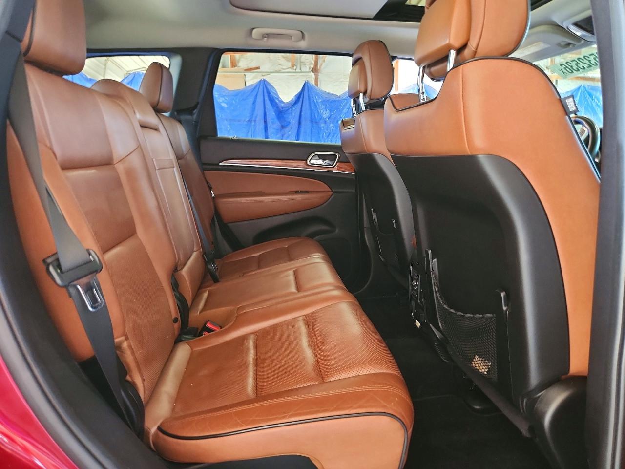 2013 Jeep Grand Cherokee Overland Burgundy vin: 1C4RJFCTXDC620498