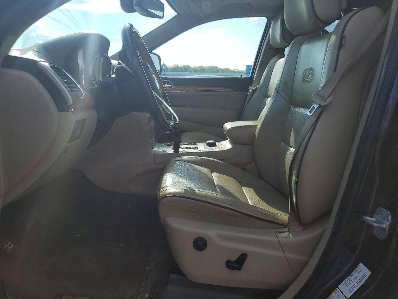 2013 Jeep Grand Cherokee Overland Black vin: 1C4RJFCTXDC651864