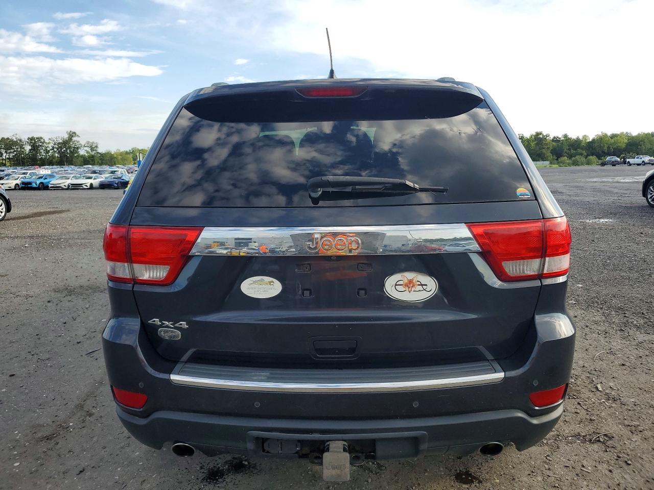 2013 Jeep Grand Cherokee Overland Black vin: 1C4RJFCTXDC651864