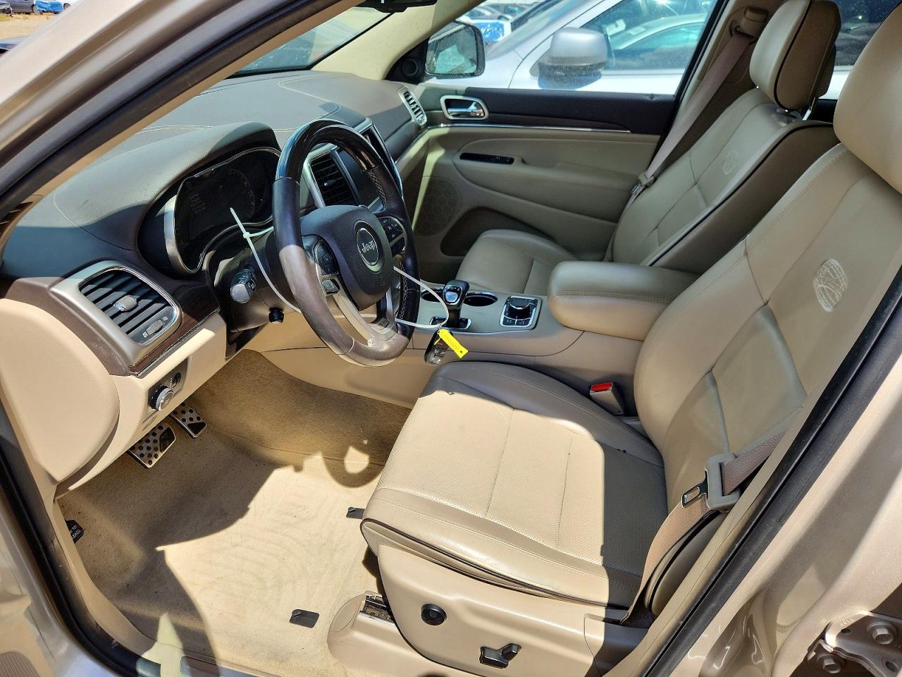 2014 Jeep Grand Cherokee Overland Gold vin: 1C4RJFCTXEC396232