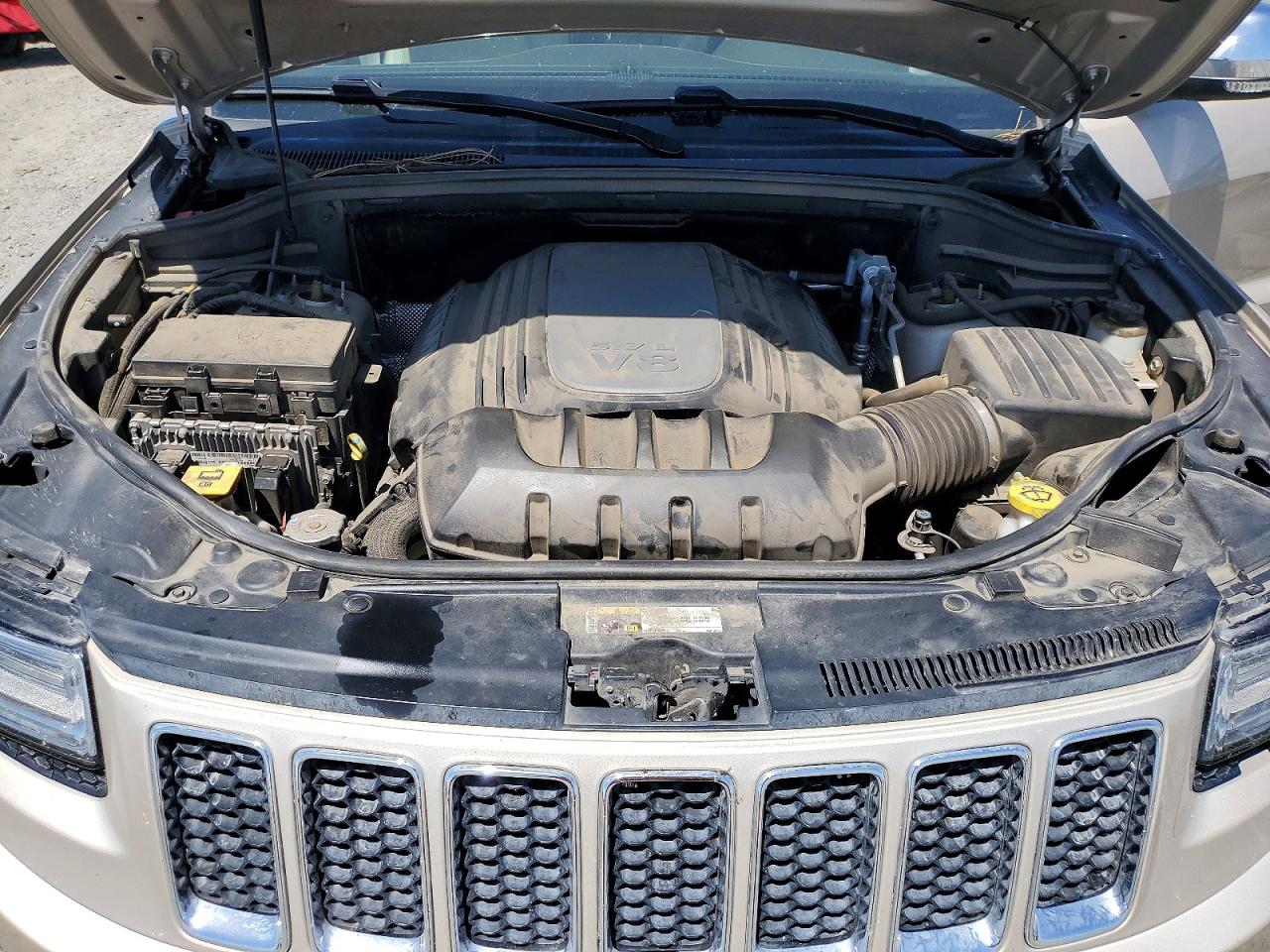 2014 Jeep Grand Cherokee Overland Gold vin: 1C4RJFCTXEC396232