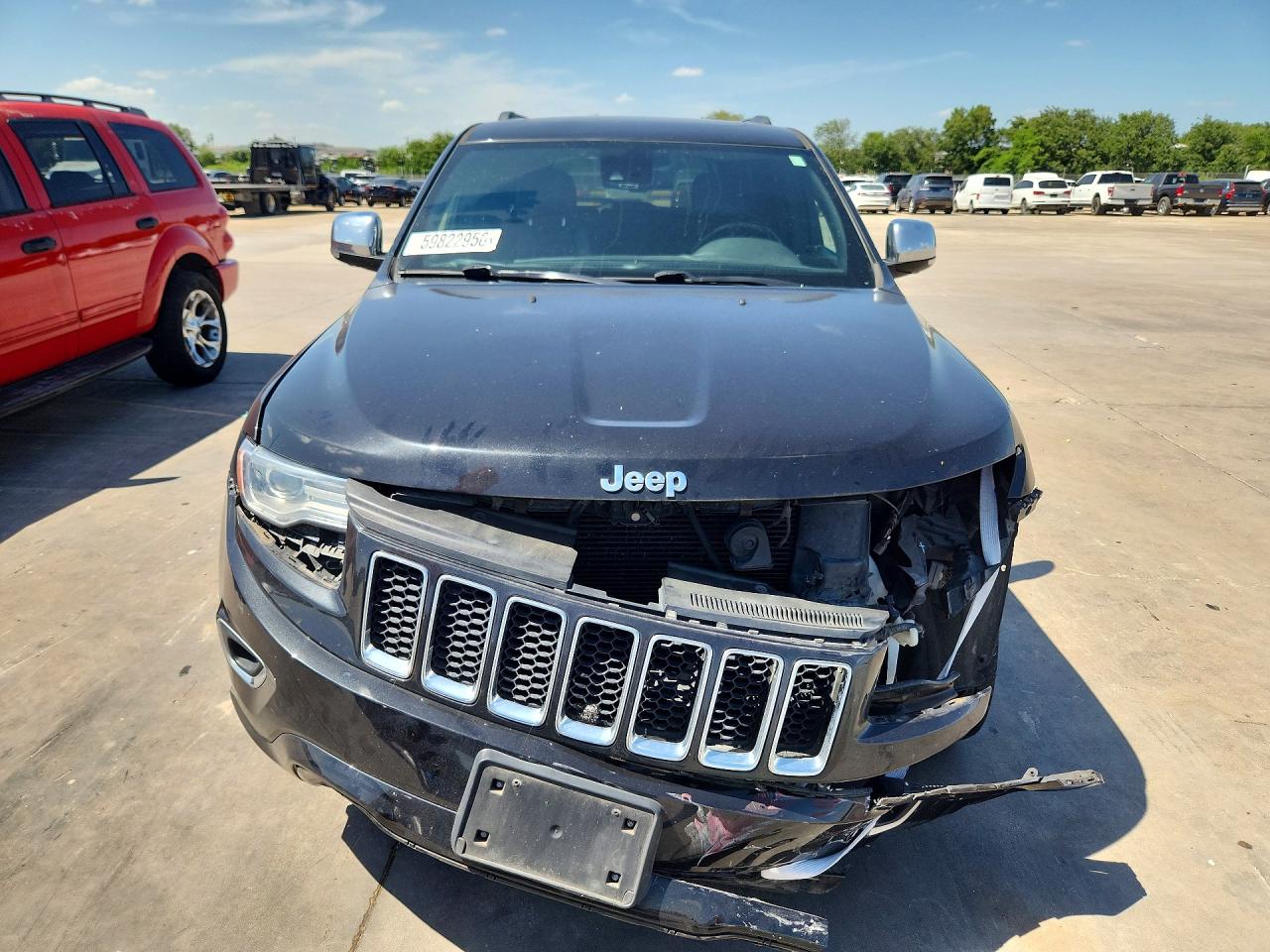 2015 Jeep Grand Cherokee Overland Black vin: 1C4RJFCTXFC216779