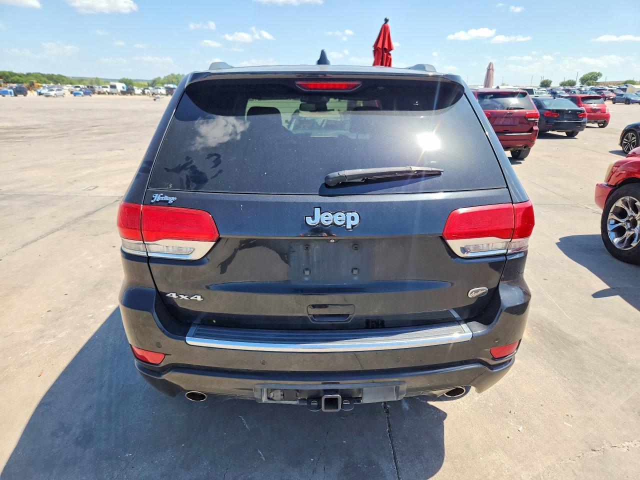 2015 Jeep Grand Cherokee Overland Black vin: 1C4RJFCTXFC216779