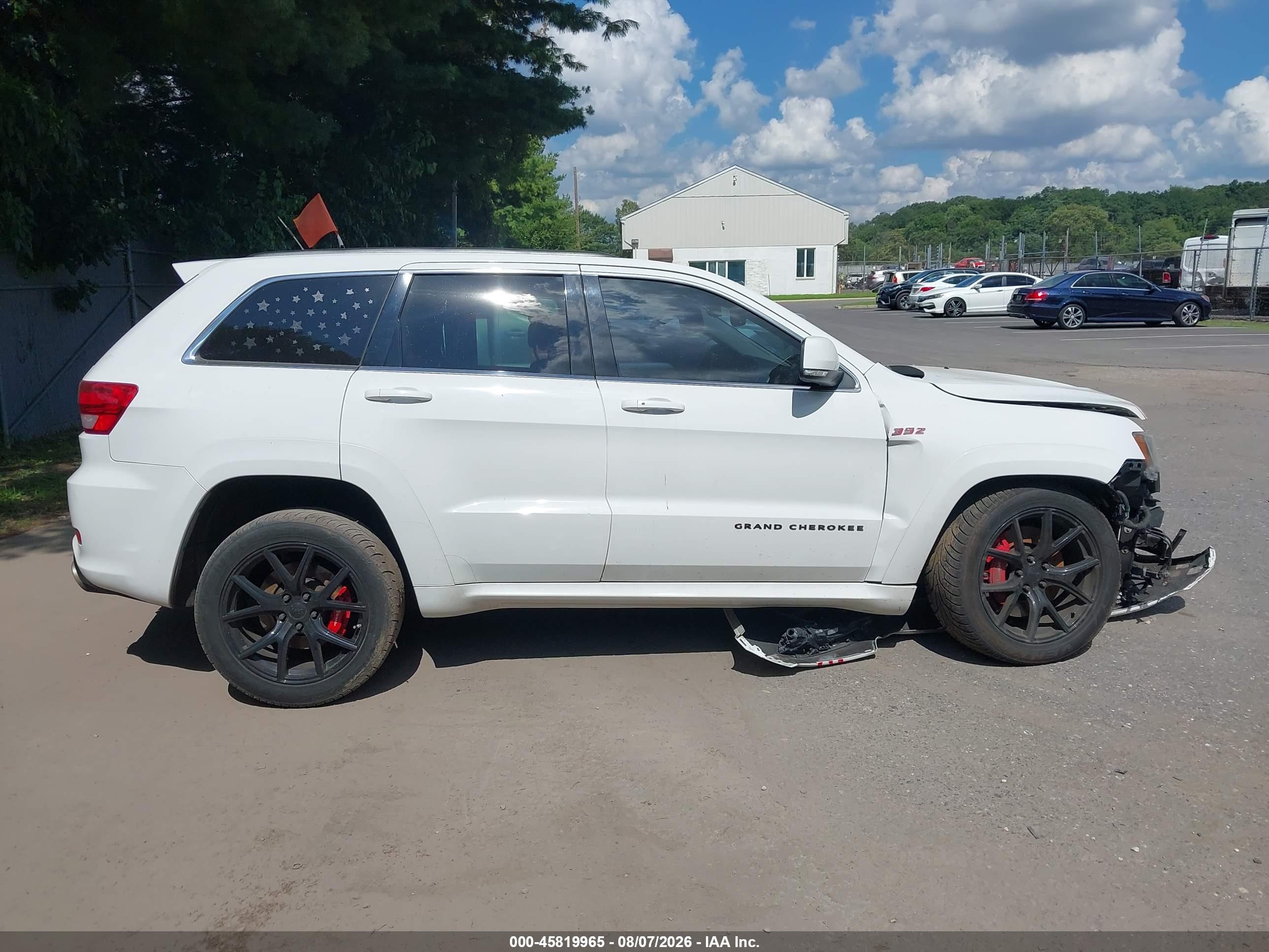 2013 Jeep Grand Cherokee Srt8 Alpine Белый vin: 1C4RJFDJ0DC541323