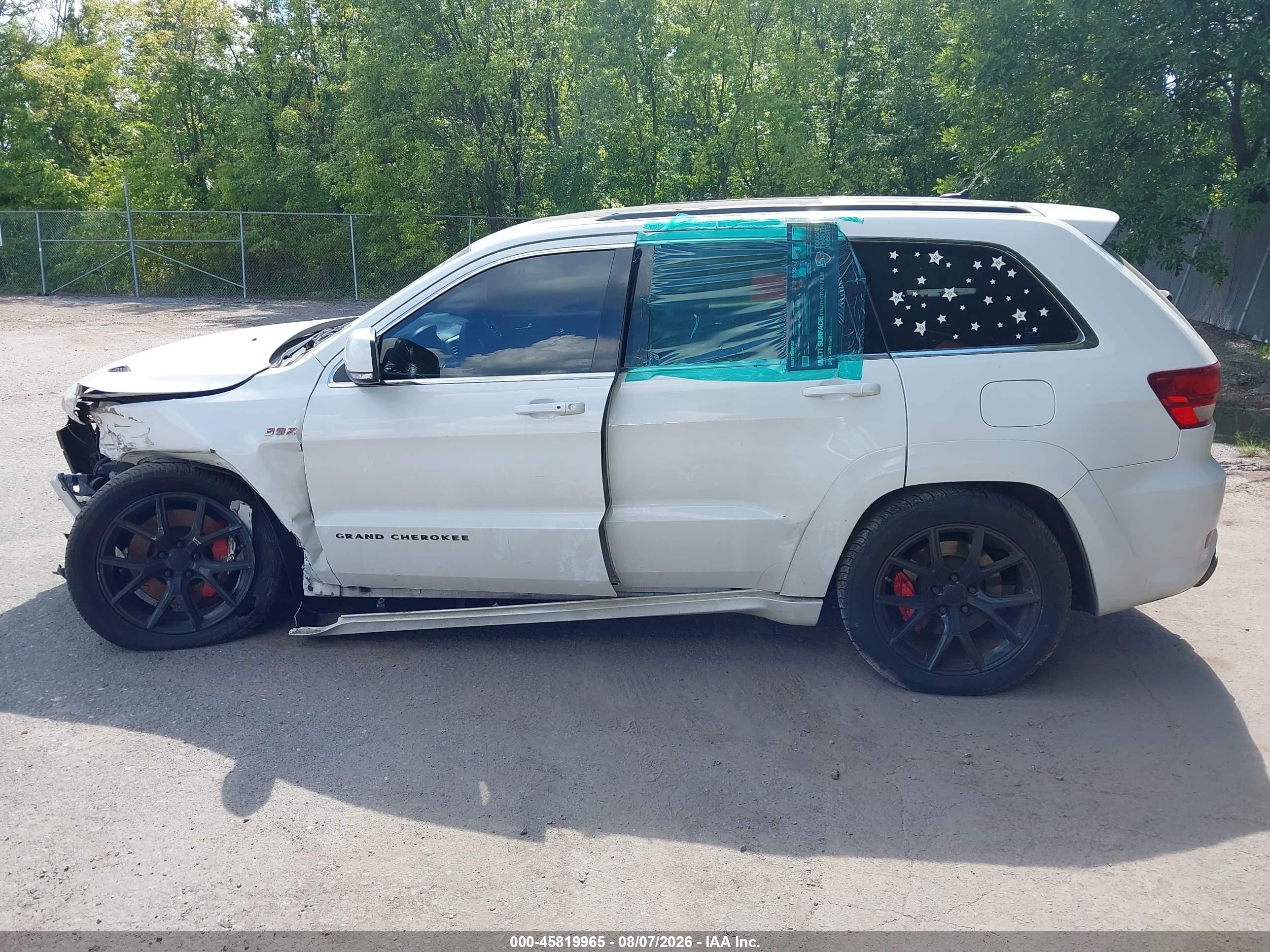 2013 Jeep Grand Cherokee Srt8 Alpine Белый vin: 1C4RJFDJ0DC541323