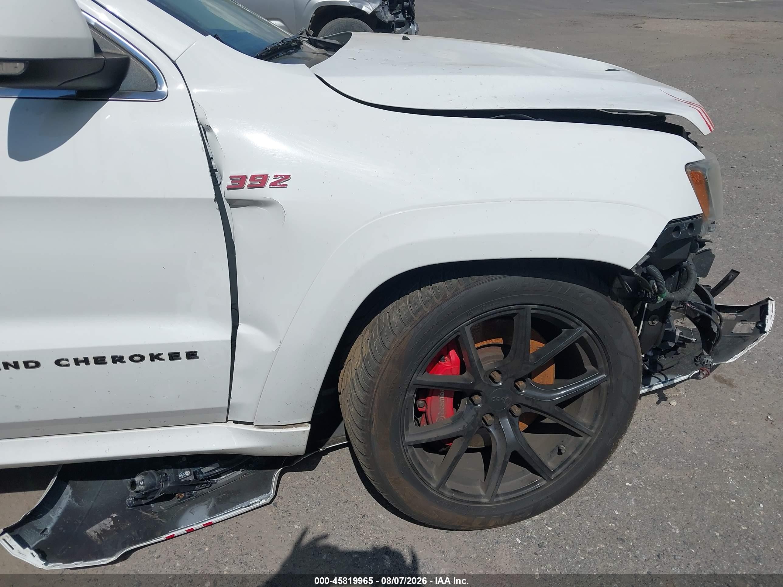 2013 Jeep Grand Cherokee Srt8 Alpine Белый vin: 1C4RJFDJ0DC541323