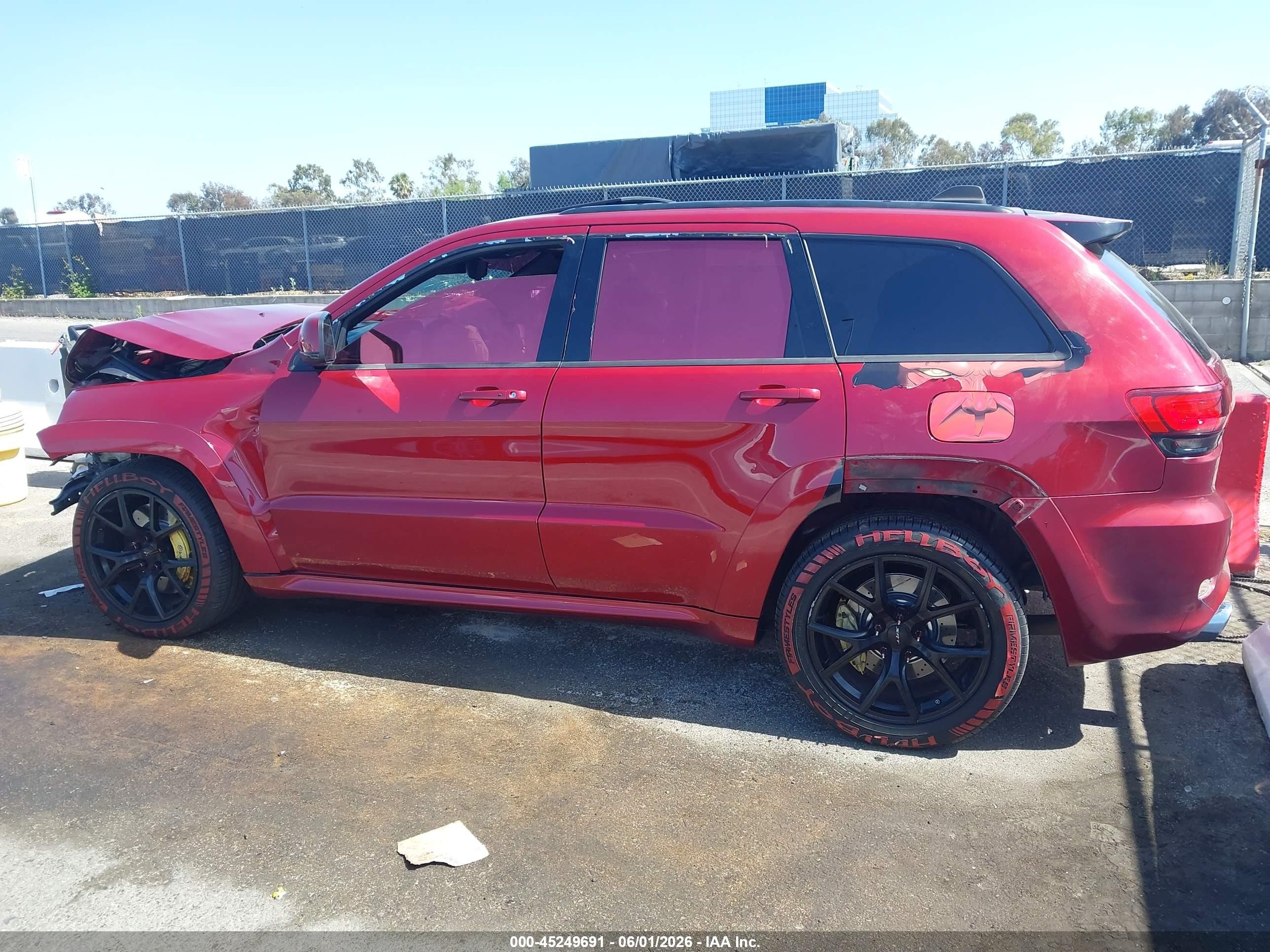 2014 Jeep Grand Cherokee Srt8 Красный vin: 1C4RJFDJ0EC126021