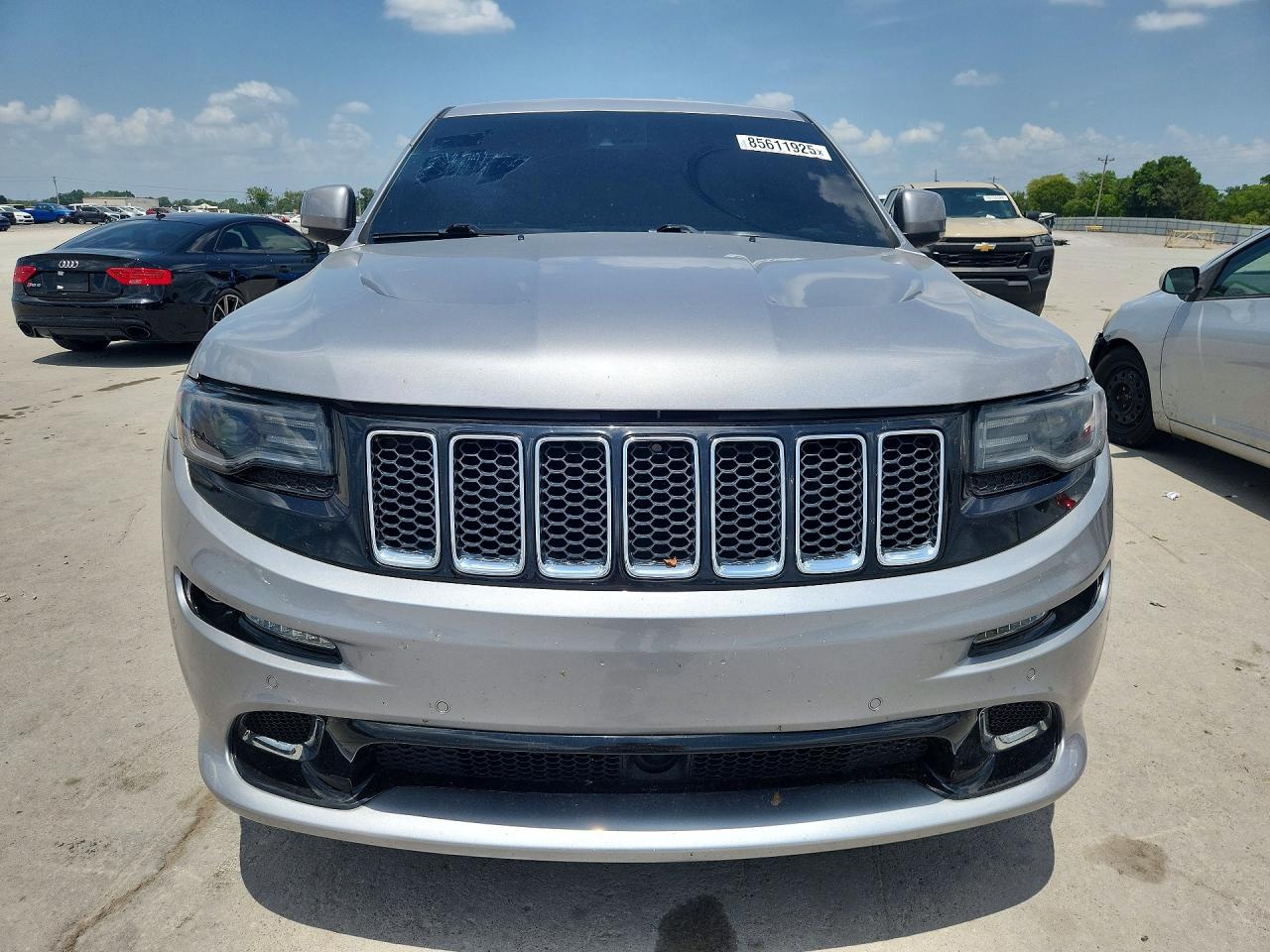 2014 Jeep Grand Cherokee Srt-8 Silver vin: 1C4RJFDJ0EC478449