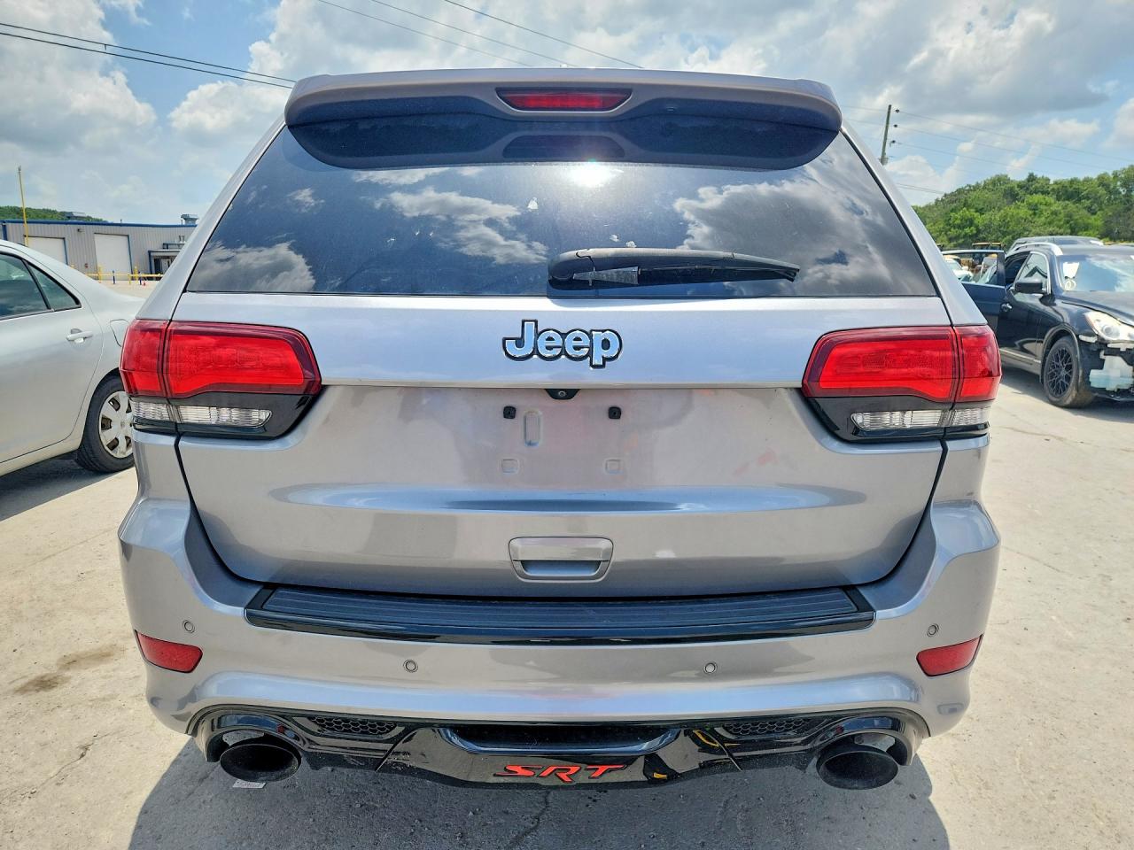 2014 Jeep Grand Cherokee Srt-8 Silver vin: 1C4RJFDJ0EC478449