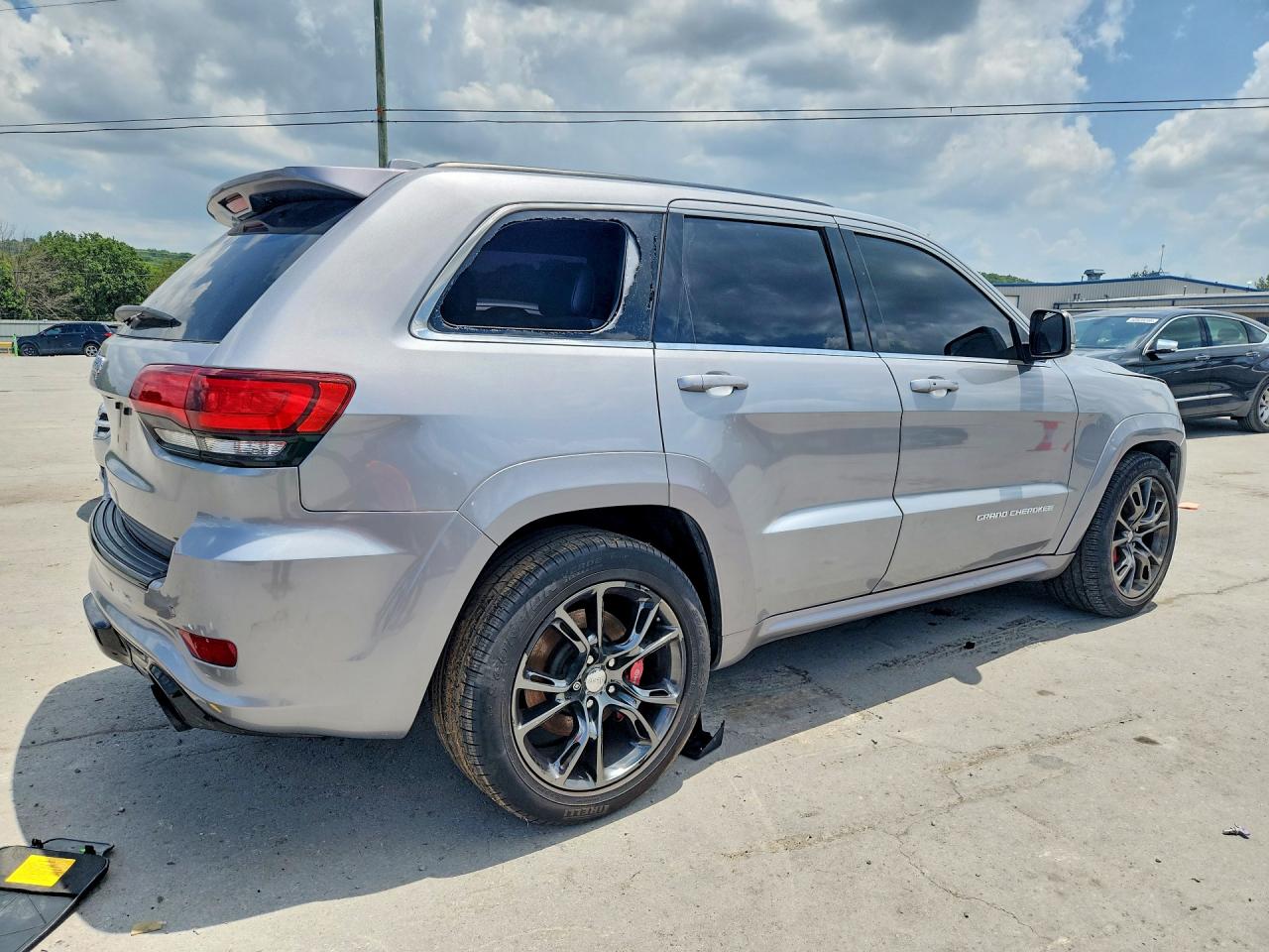 2014 Jeep Grand Cherokee Srt-8 Silver vin: 1C4RJFDJ0EC478449