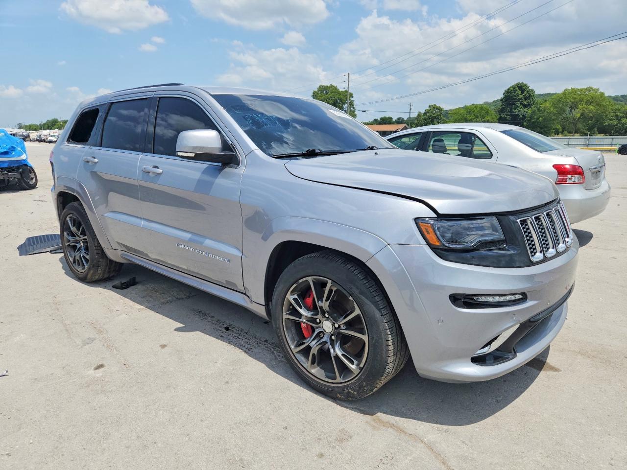 2014 Jeep Grand Cherokee Srt-8 Silver vin: 1C4RJFDJ0EC478449