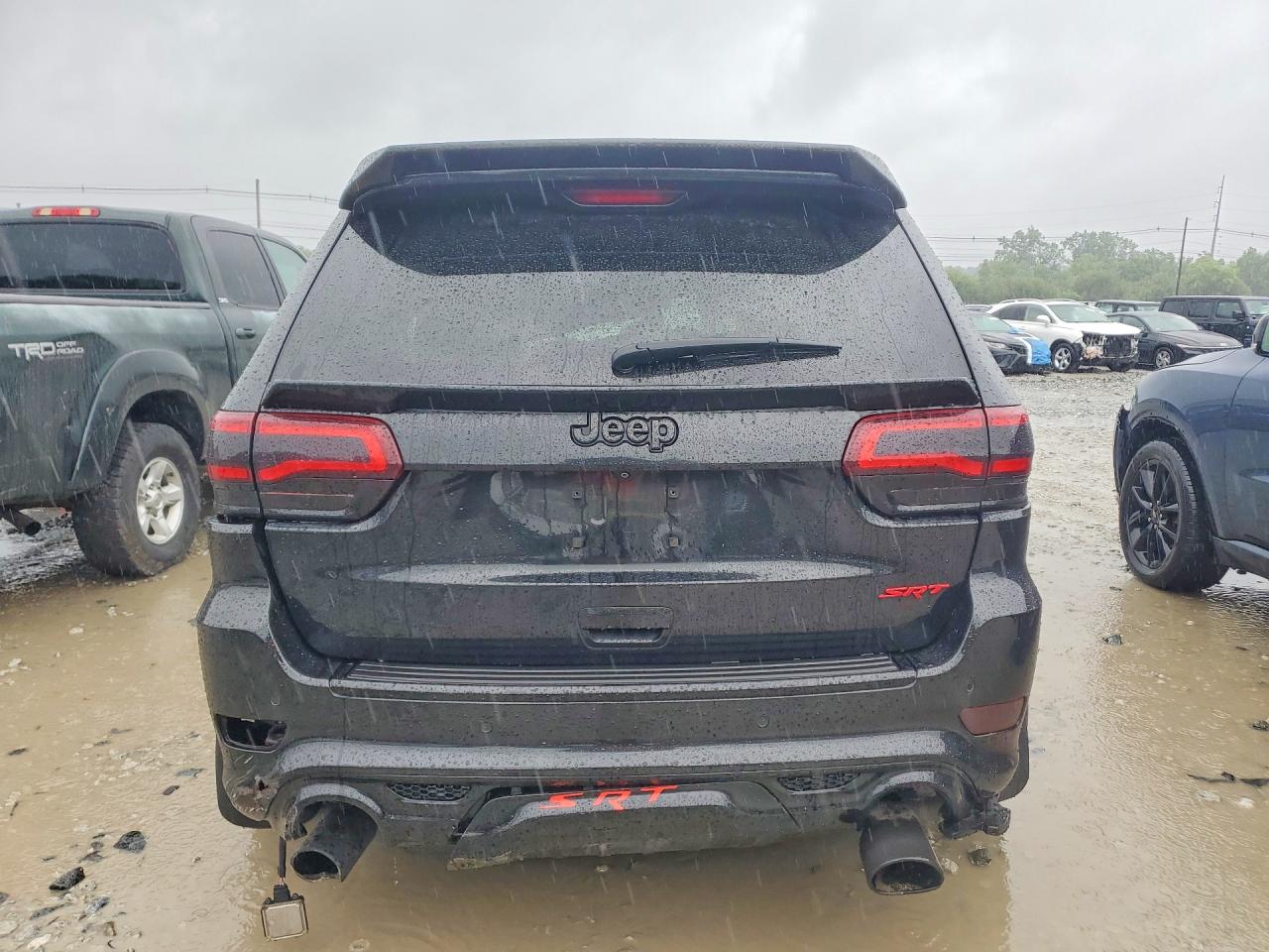 2014 Jeep Grand Cherokee Srt-8 Black vin: 1C4RJFDJ0EC528539
