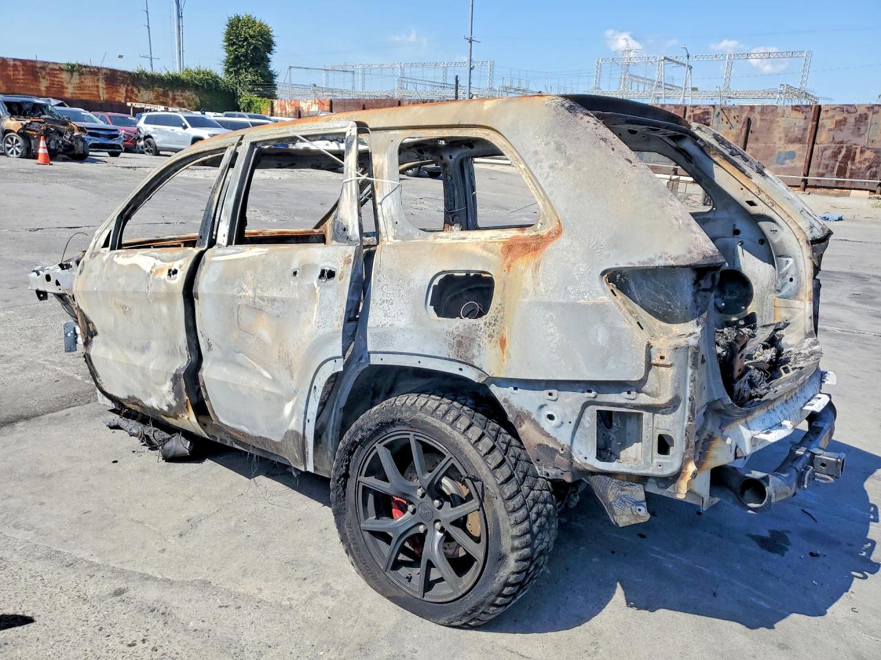 2015 Jeep Grand Cherokee Srt-8 Burn vin: 1C4RJFDJ0FC620008