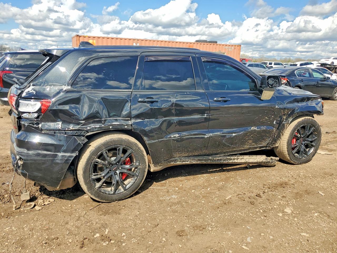 2015 Jeep Grand Cherokee Srt-8 Black vin: 1C4RJFDJ0FC712901