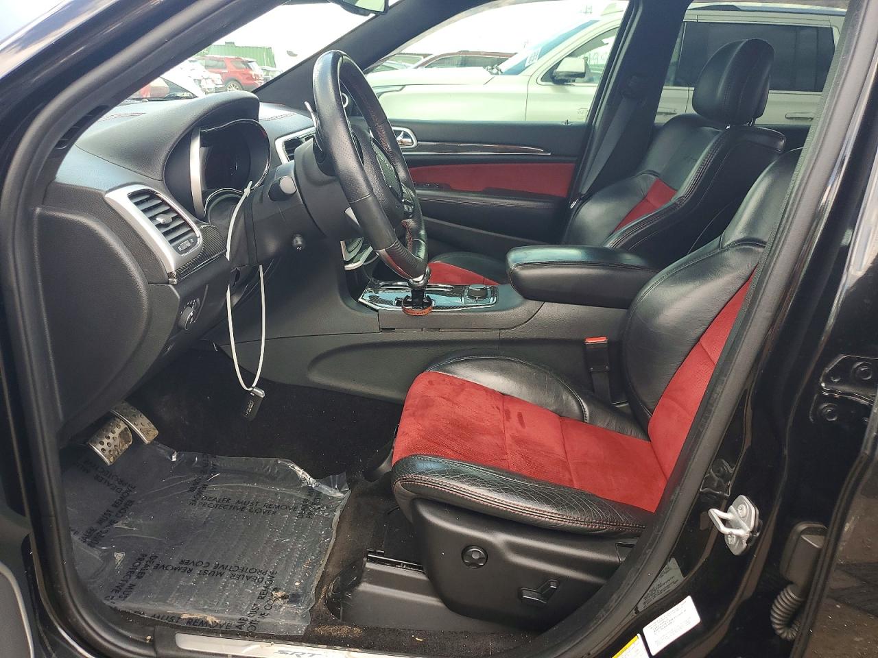 2015 Jeep Grand Cherokee Srt-8 Black vin: 1C4RJFDJ0FC712901