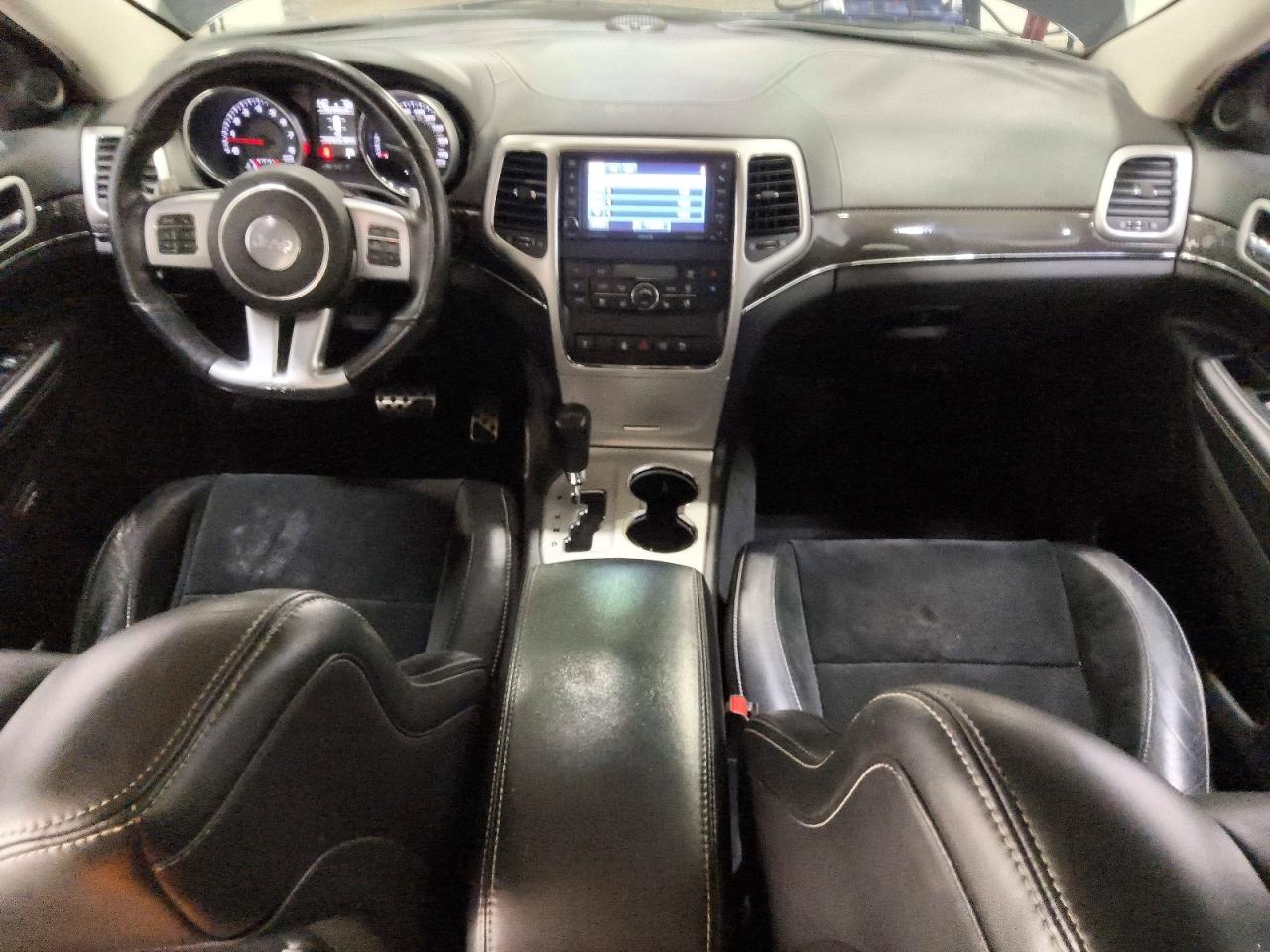 2012 Jeep Grand Cherokee Srt-8 Black vin: 1C4RJFDJ1CC289063