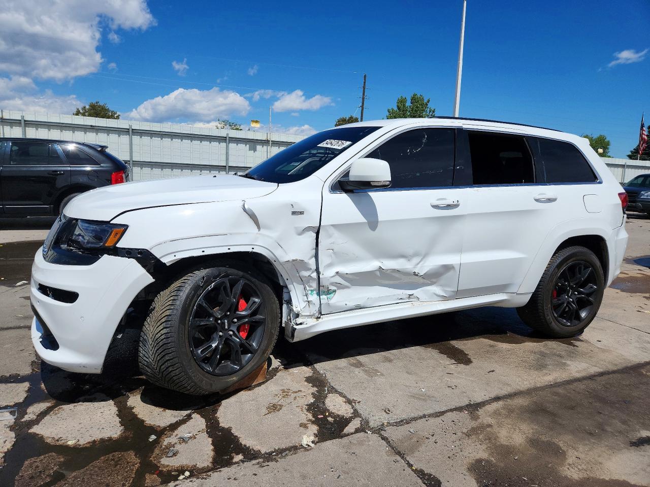2014 Jeep Grand Cherokee Srt-8 Белый vin: 1C4RJFDJ1EC244384