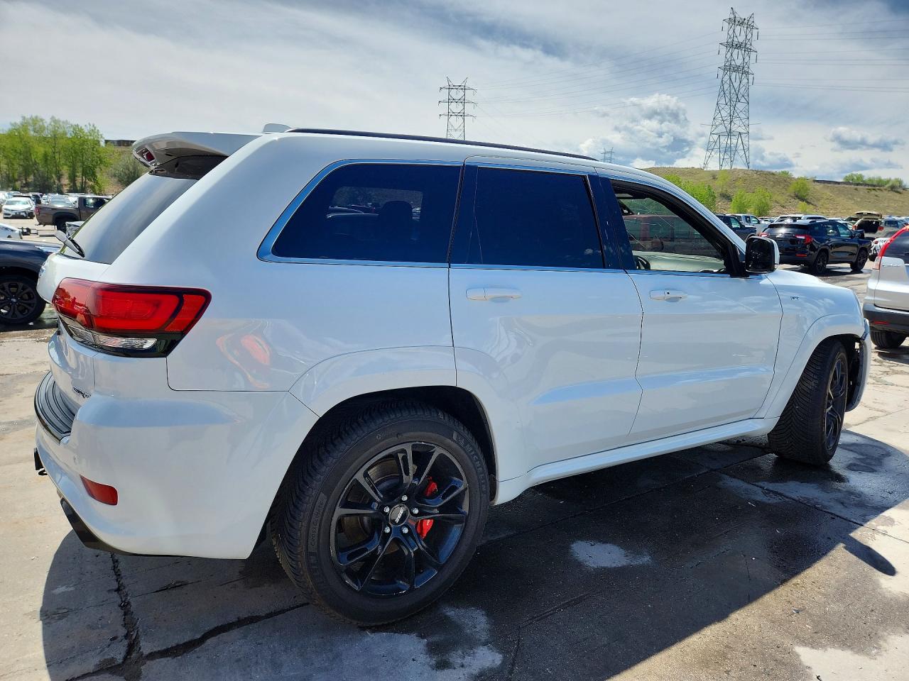 2014 Jeep Grand Cherokee Srt-8 Белый vin: 1C4RJFDJ1EC244384