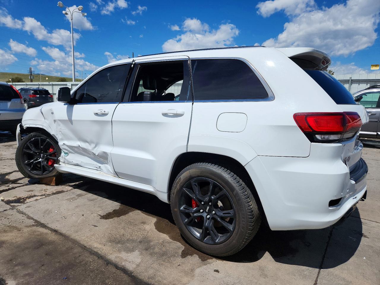 2014 Jeep Grand Cherokee Srt-8 Белый vin: 1C4RJFDJ1EC244384