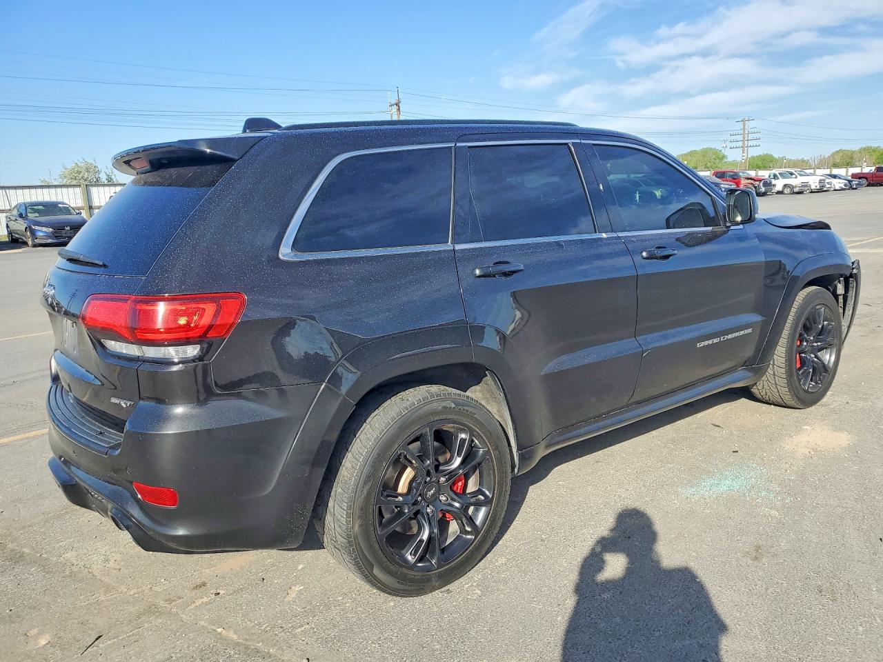 2014 Jeep Grand Cherokee Srt-8 Black vin: 1C4RJFDJ1EC569472