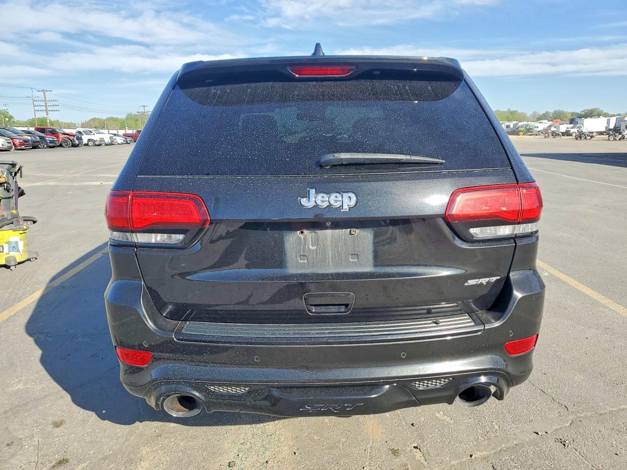 2014 Jeep Grand Cherokee Srt-8 Black vin: 1C4RJFDJ1EC569472