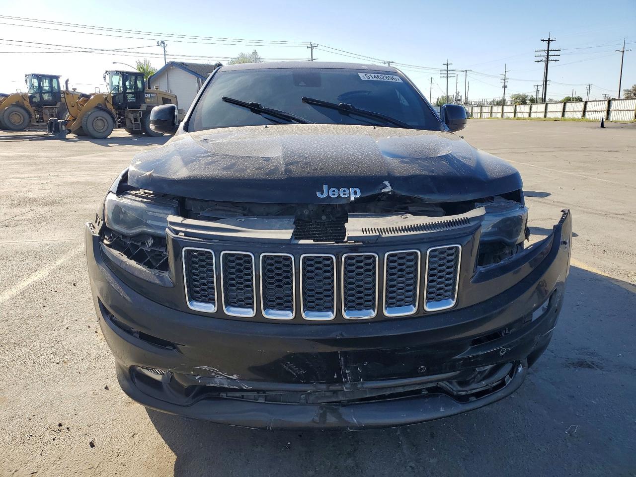2014 Jeep Grand Cherokee Srt-8 Black vin: 1C4RJFDJ1EC569472
