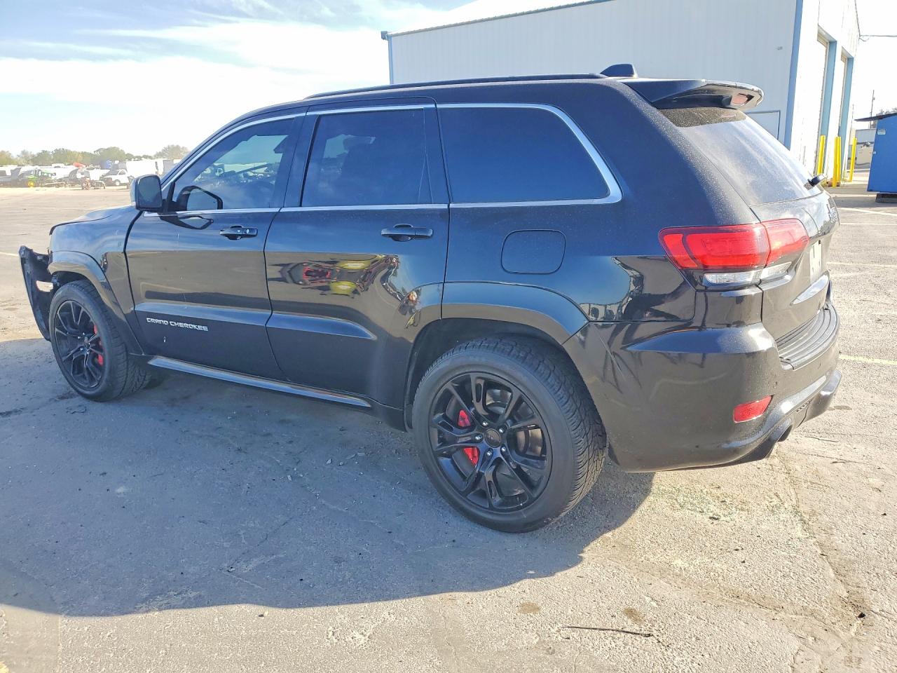 2014 Jeep Grand Cherokee Srt-8 Black vin: 1C4RJFDJ1EC569472
