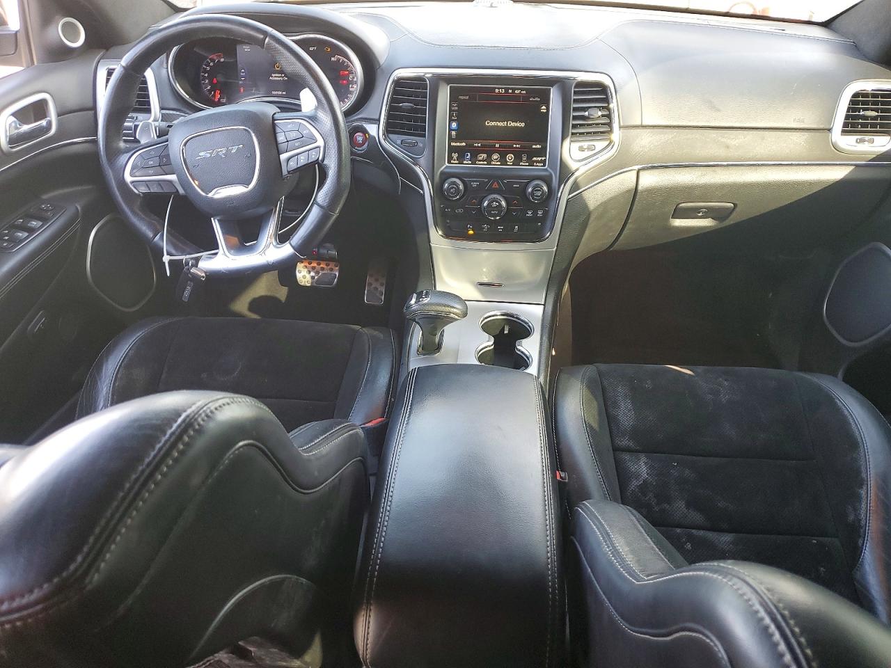 2014 Jeep Grand Cherokee Srt-8 Black vin: 1C4RJFDJ1EC569472