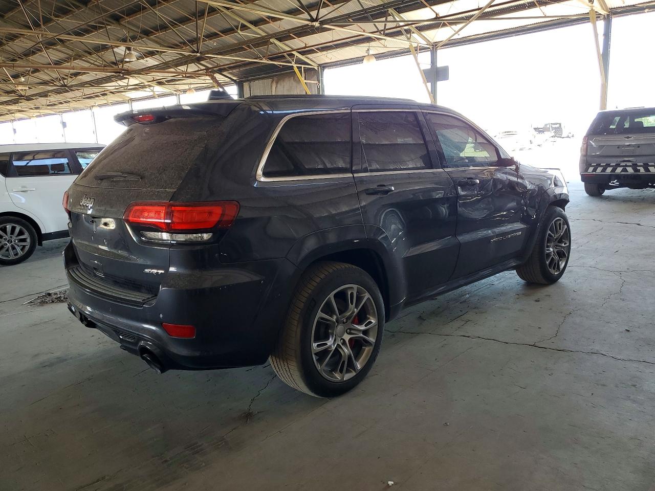 2015 Jeep Grand Cherokee Srt-8 Gray vin: 1C4RJFDJ1FC924822