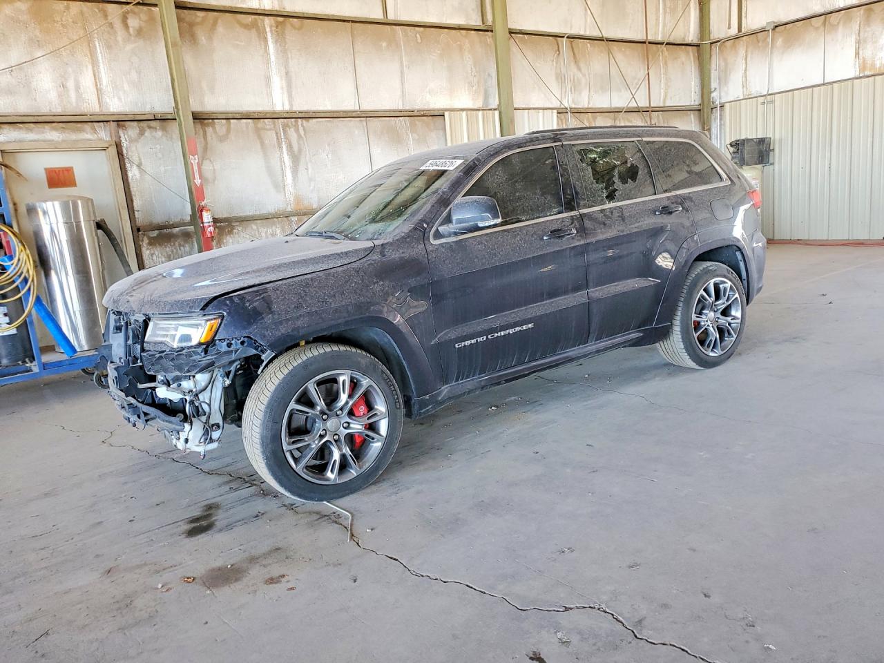 2015 Jeep Grand Cherokee Srt-8 Gray vin: 1C4RJFDJ1FC924822