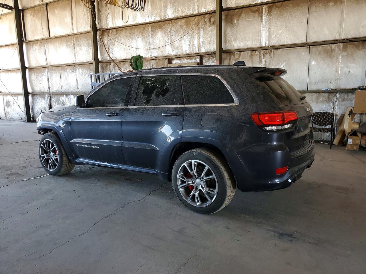 2015 Jeep Grand Cherokee Srt-8 Gray vin: 1C4RJFDJ1FC924822
