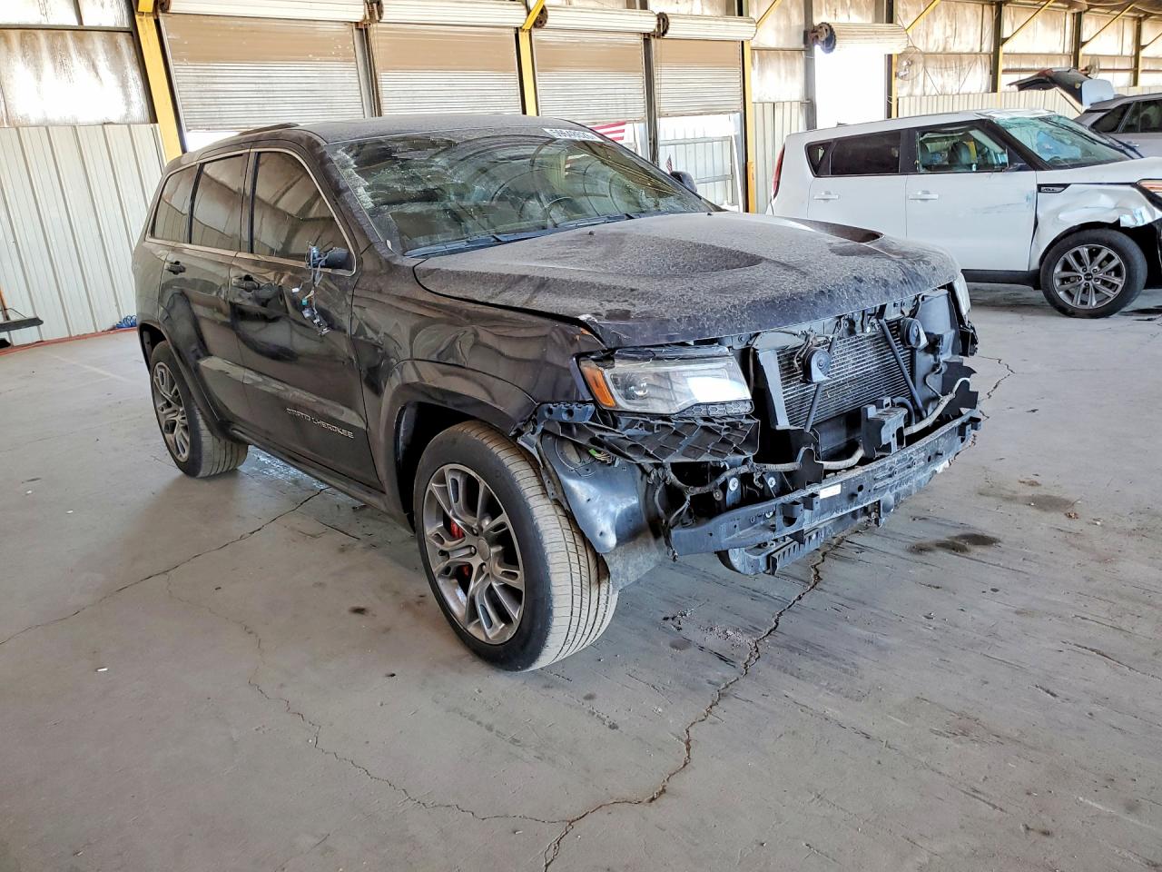 2015 Jeep Grand Cherokee Srt-8 Gray vin: 1C4RJFDJ1FC924822