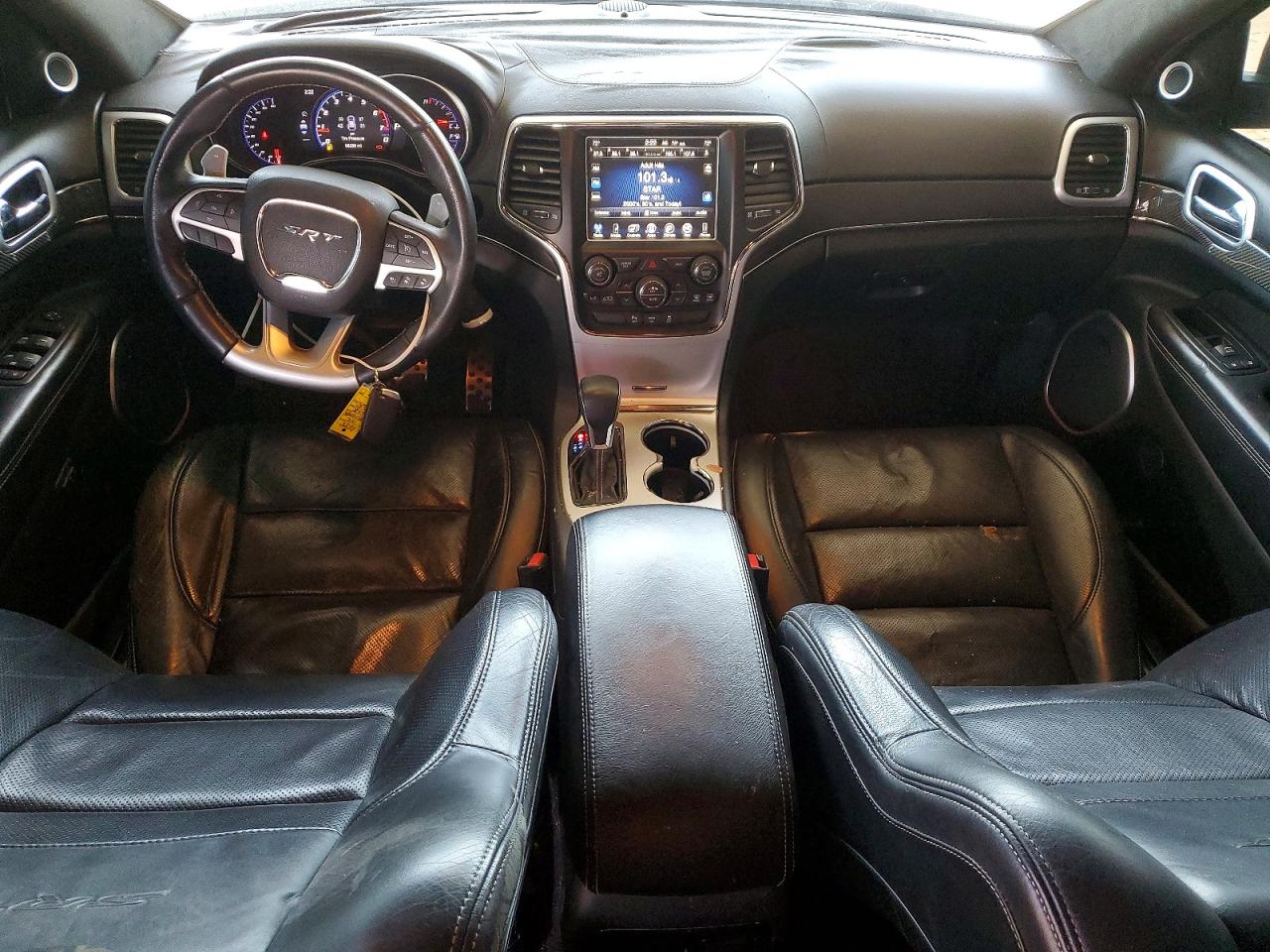 2016 Jeep Grand Cherokee Srt-8 Gray vin: 1C4RJFDJ1GC411426