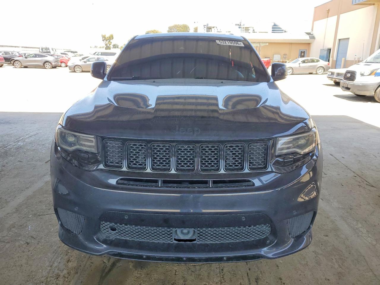 2016 Jeep Grand Cherokee Srt-8 Gray vin: 1C4RJFDJ1GC411426