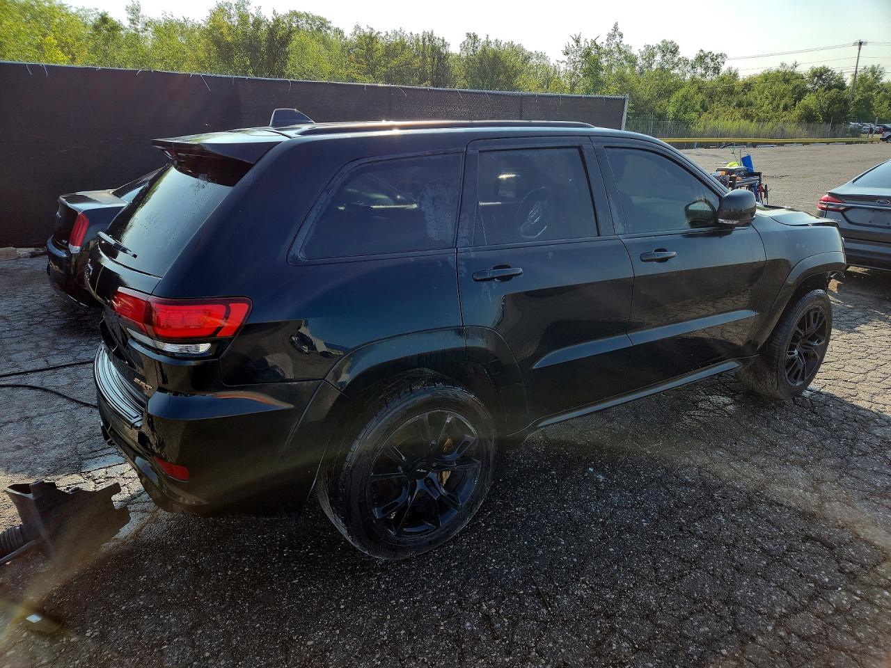 2015 Jeep Grand Cherokee Srt-8 Черный vin: 1C4RJFDJ2FC853601
