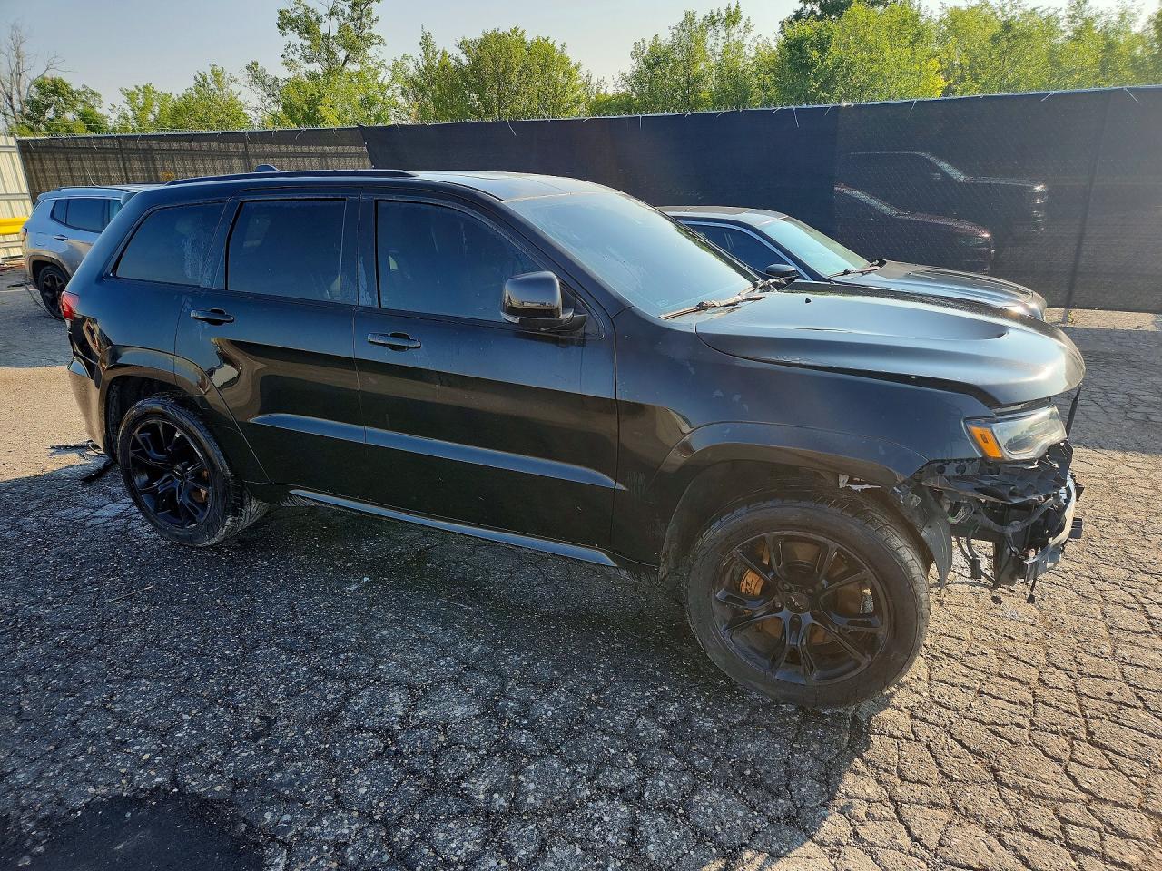 2015 Jeep Grand Cherokee Srt-8 Черный vin: 1C4RJFDJ2FC853601
