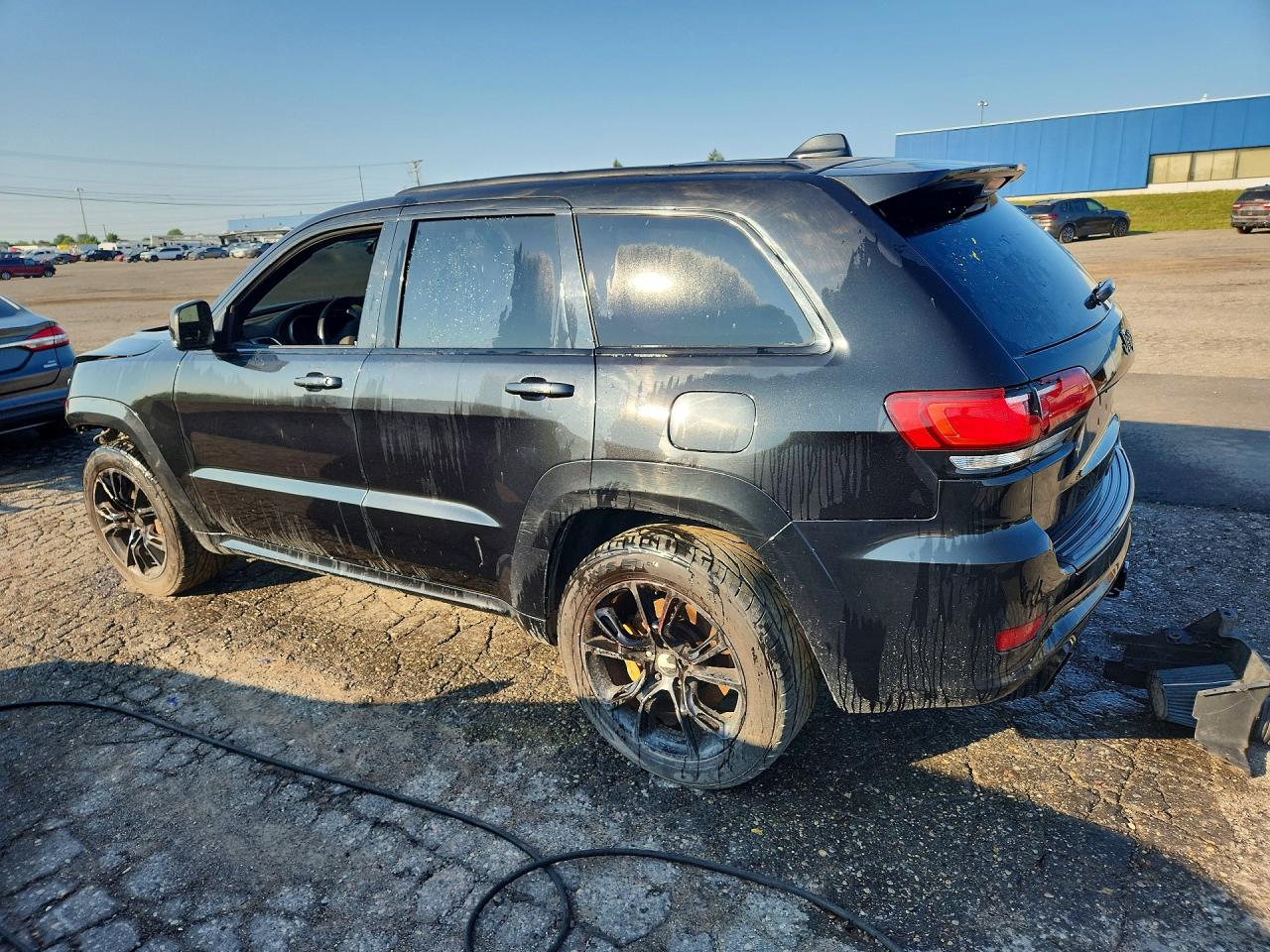 2015 Jeep Grand Cherokee Srt-8 Черный vin: 1C4RJFDJ2FC853601