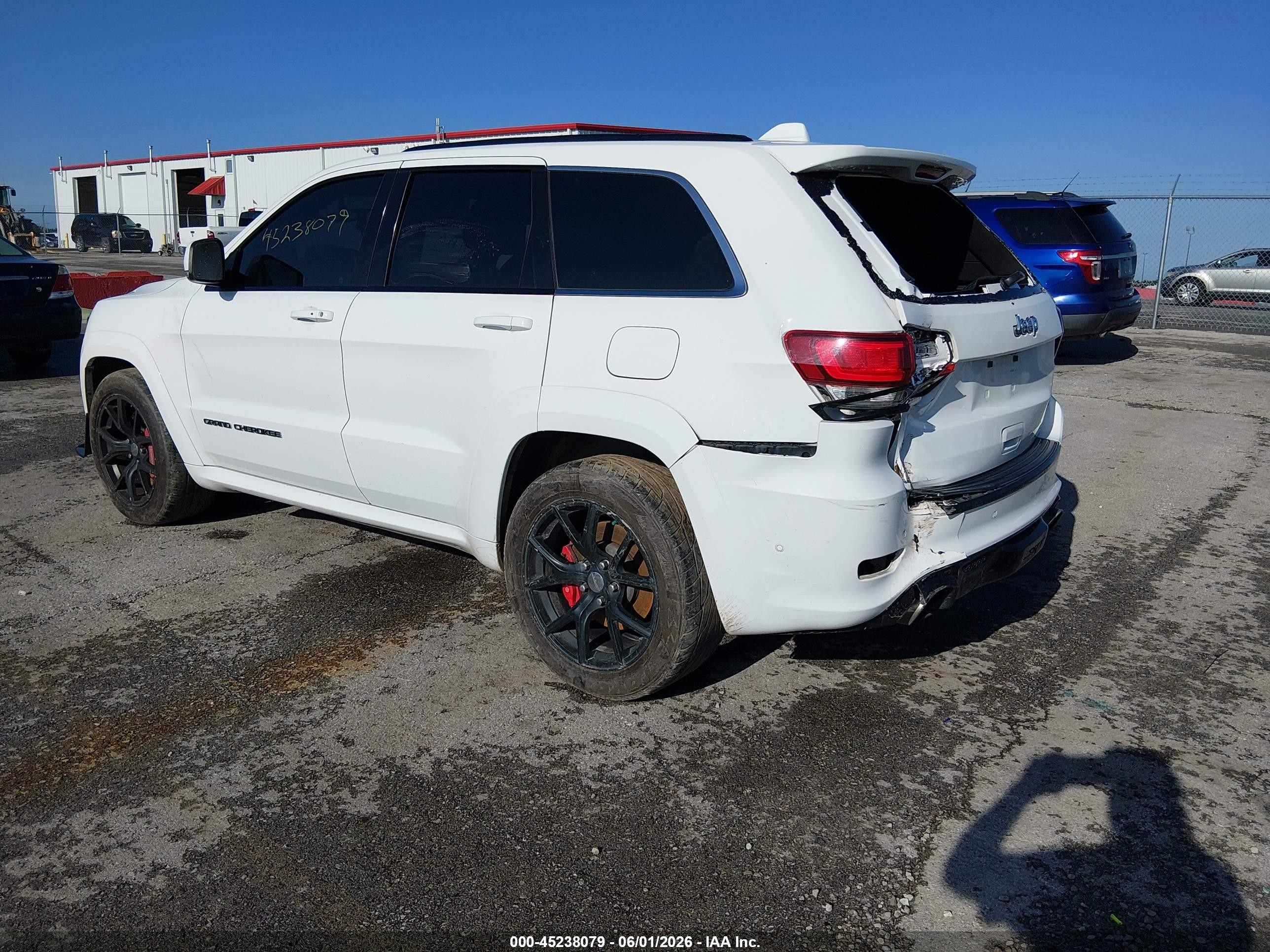 2017 Jeep Grand Cherokee Srt 4x4 Белый vin: 1C4RJFDJ2HC675157