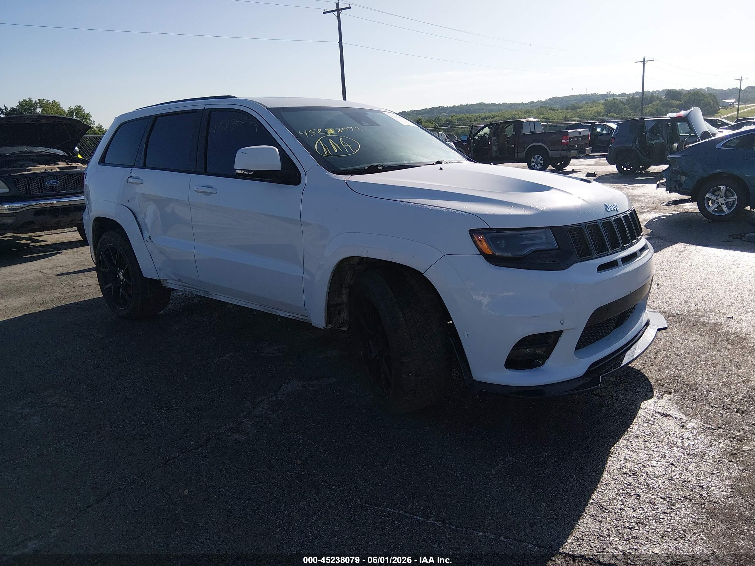 2017 Jeep Grand Cherokee Srt 4x4 Белый vin: 1C4RJFDJ2HC675157