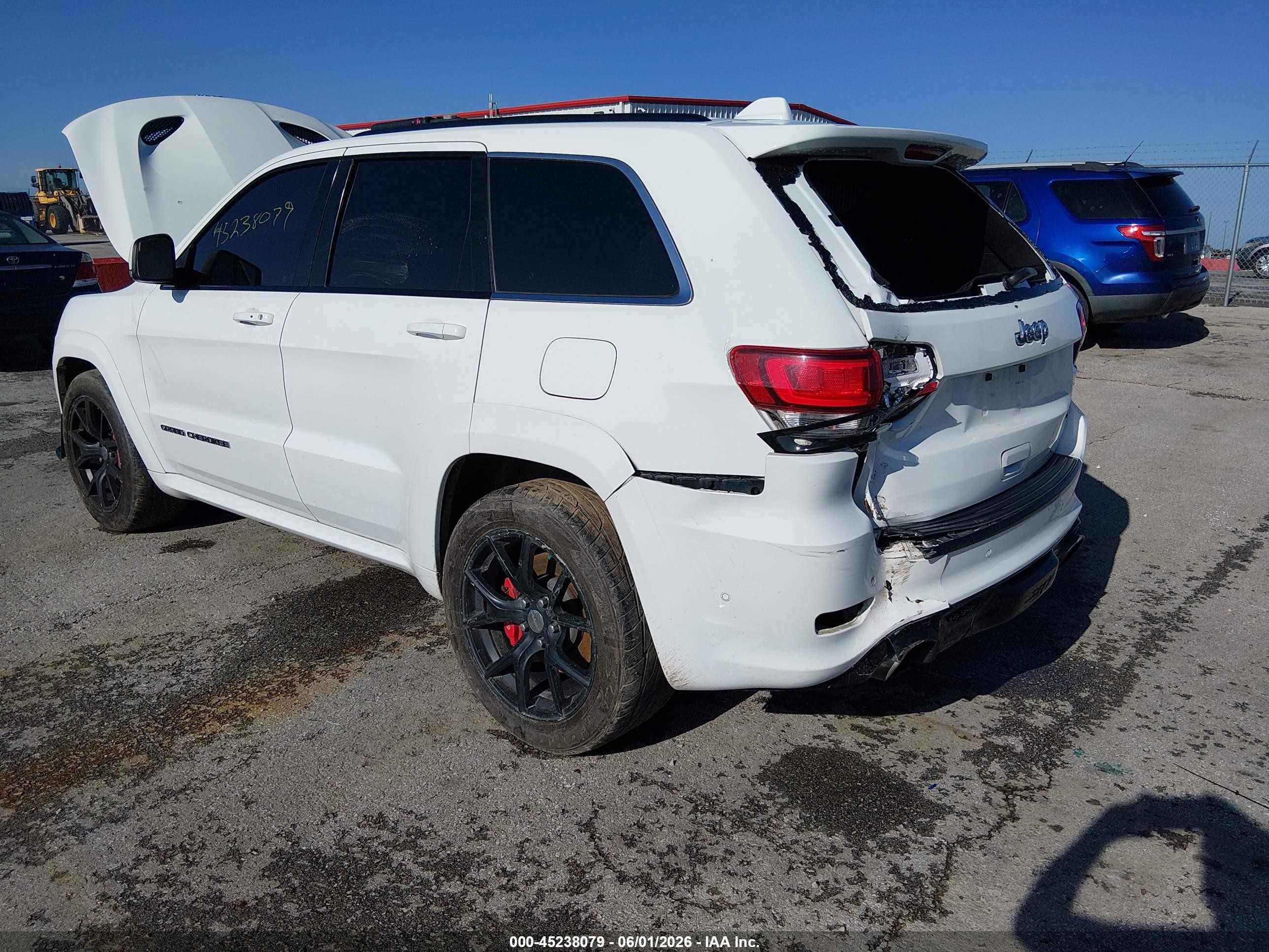 2017 Jeep Grand Cherokee Srt 4x4 Белый vin: 1C4RJFDJ2HC675157