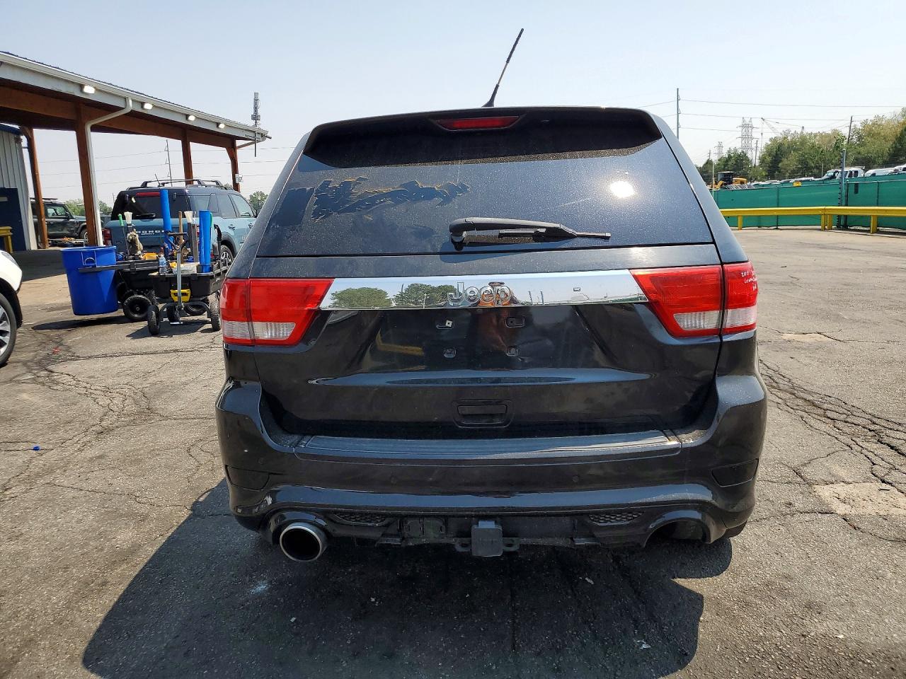 2013 Jeep Grand Cherokee Srt-8 Black vin: 1C4RJFDJ3DC509806