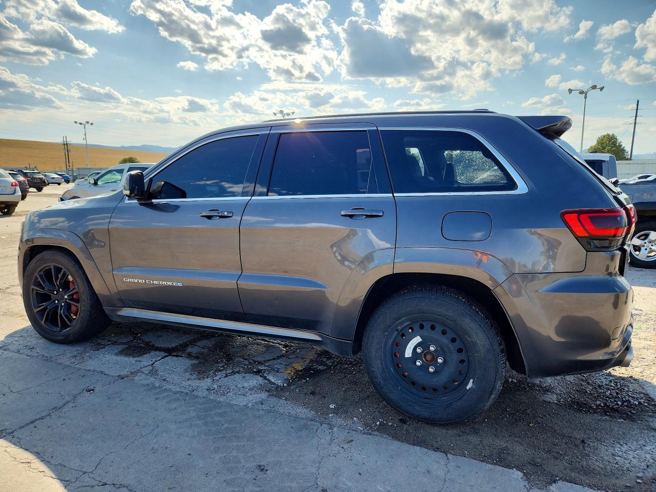 2014 Jeep Grand Cherokee Srt-8 Gray vin: 1C4RJFDJ3EC218949