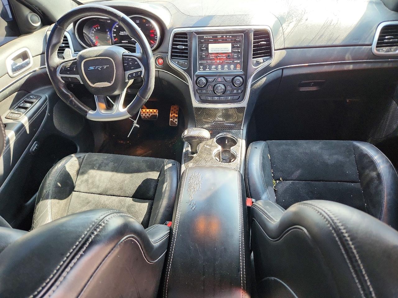 2014 Jeep Grand Cherokee Srt-8 Gray vin: 1C4RJFDJ3EC218949
