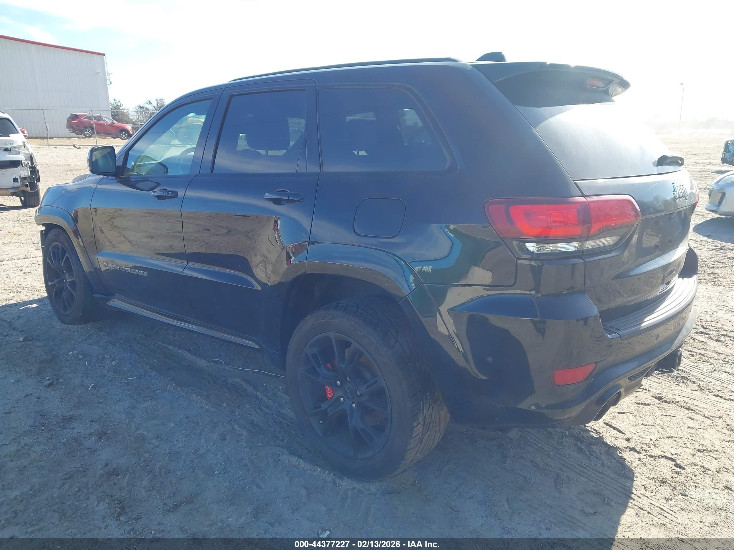 2017 Jeep Grand Cherokee Srt 4x4 Black vin: 1C4RJFDJ3HC678374