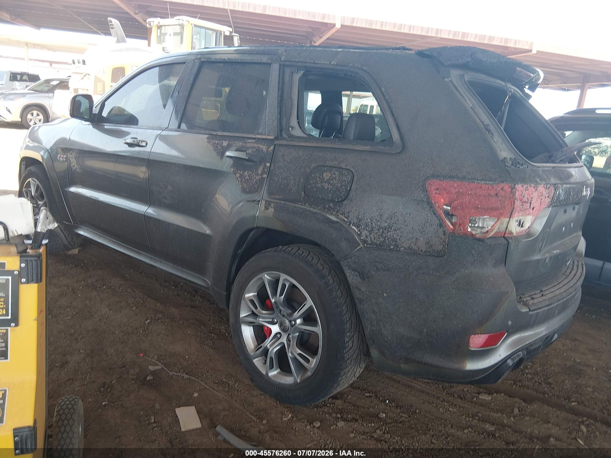 2012 Jeep Grand Cherokee Srt8 Черный vin: 1C4RJFDJ4CC310021