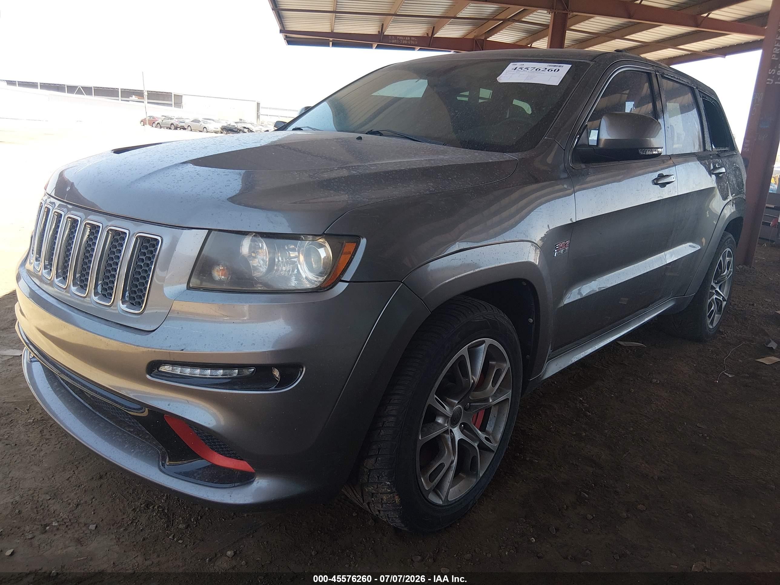 2012 Jeep Grand Cherokee Srt8 Черный vin: 1C4RJFDJ4CC310021