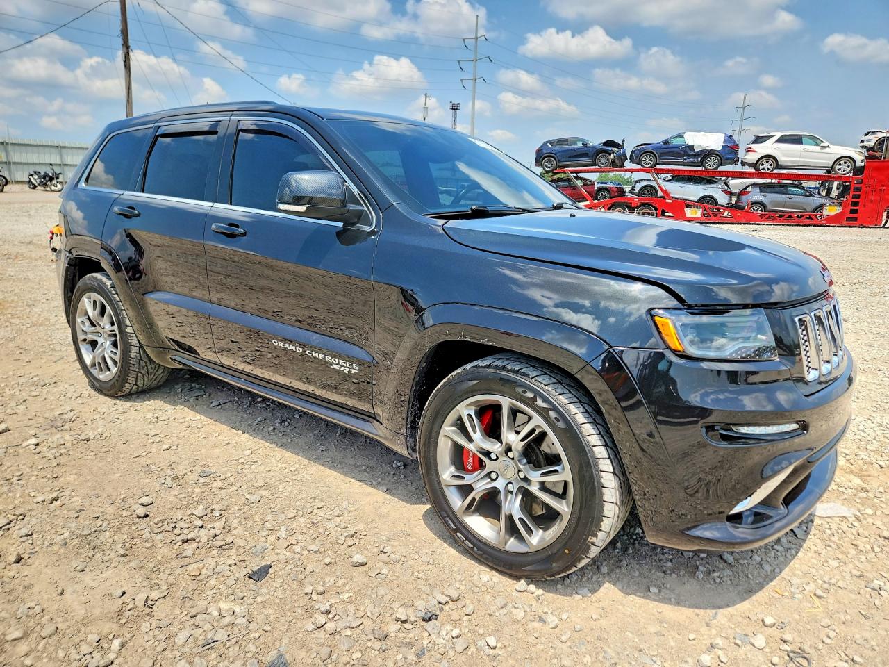 2013 Jeep Grand Cherokee Srt-8 Black vin: 1C4RJFDJ4DC542300
