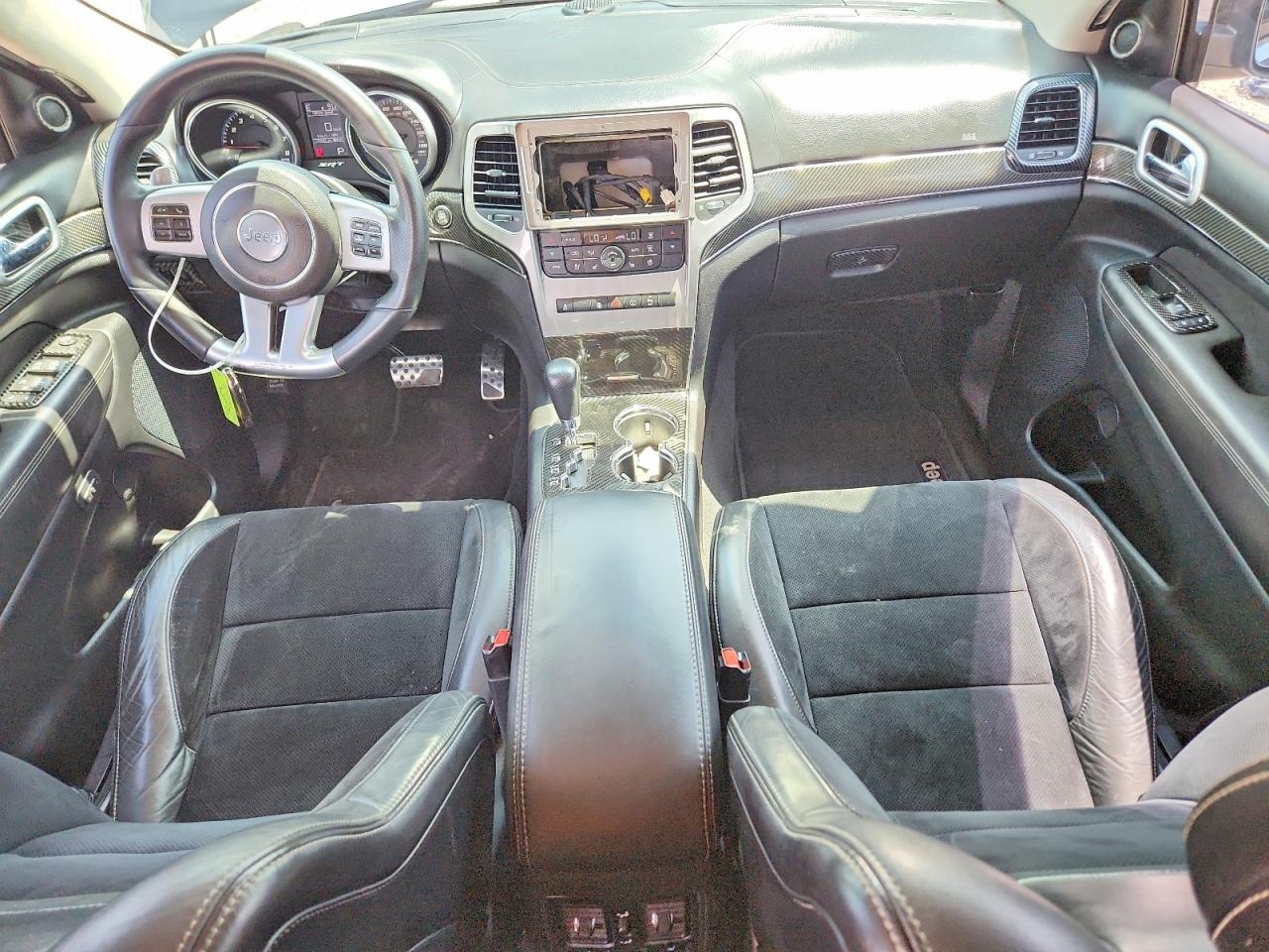 2013 Jeep Grand Cherokee Srt-8 Black vin: 1C4RJFDJ4DC542300