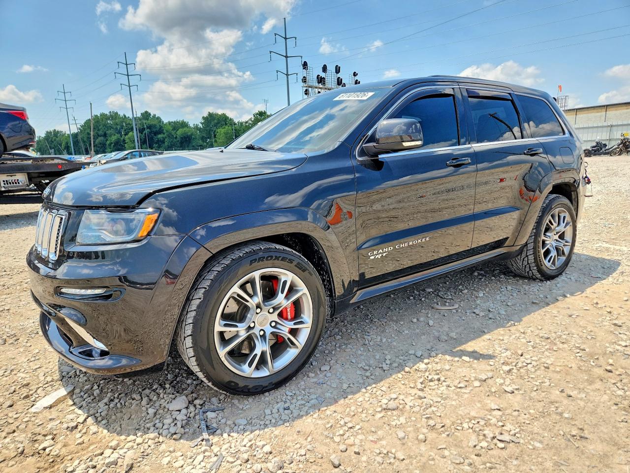 2013 Jeep Grand Cherokee Srt-8 Black vin: 1C4RJFDJ4DC542300